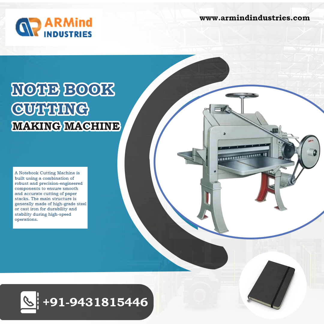 Notebook Cutting Machine